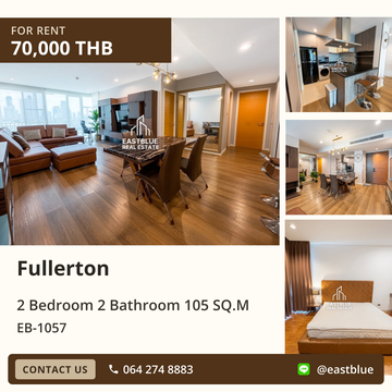 Fullerton Condo for Rent 🏙️ 2 Beds, Prime Location near BTS Ekkamai!