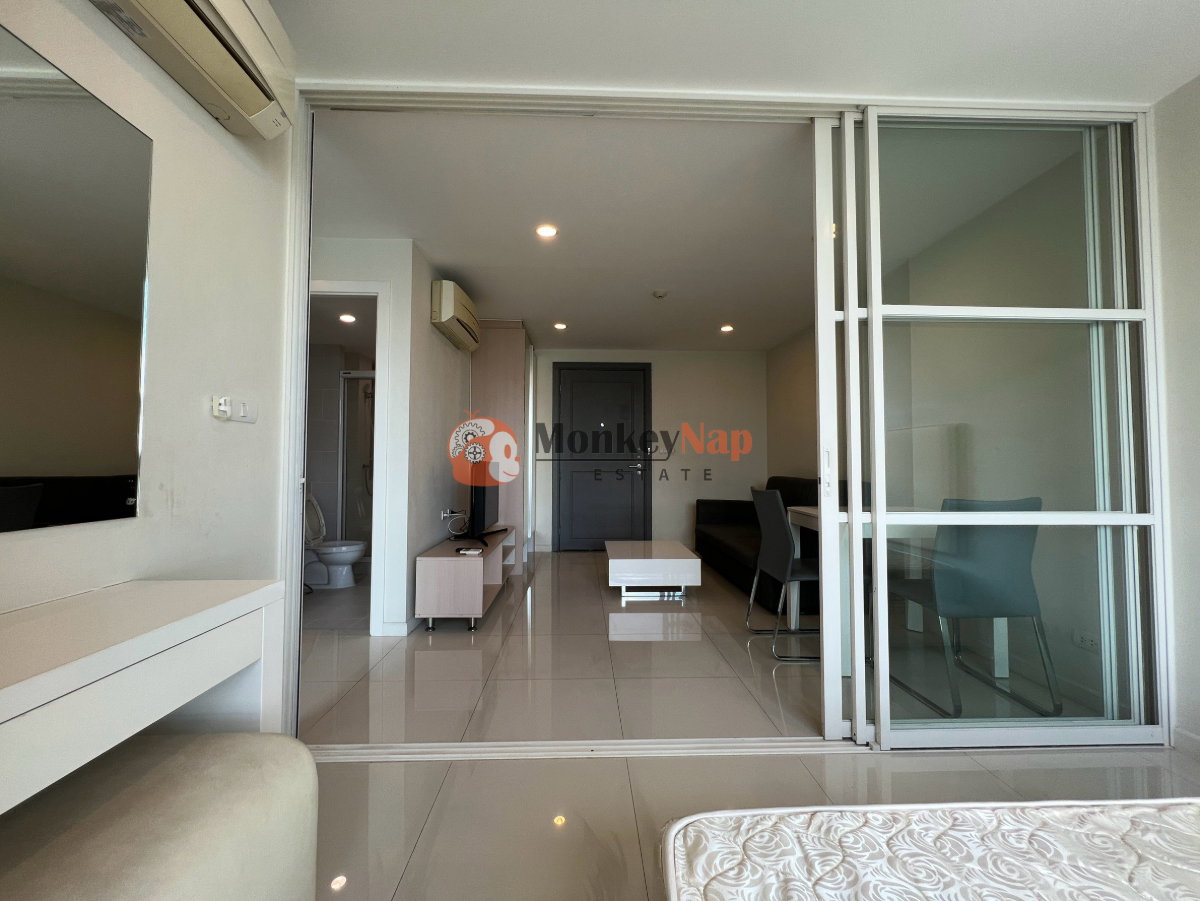 รูป ให้เช่า - อิลีเม้นท์ ศรีนครินทร์ 1 ห้องนอน 37 ตรม ชั้น 7 วิวสระ เพียง 10500 บาท ติดต่อ 0924424505 - รูปที่ 9/16
