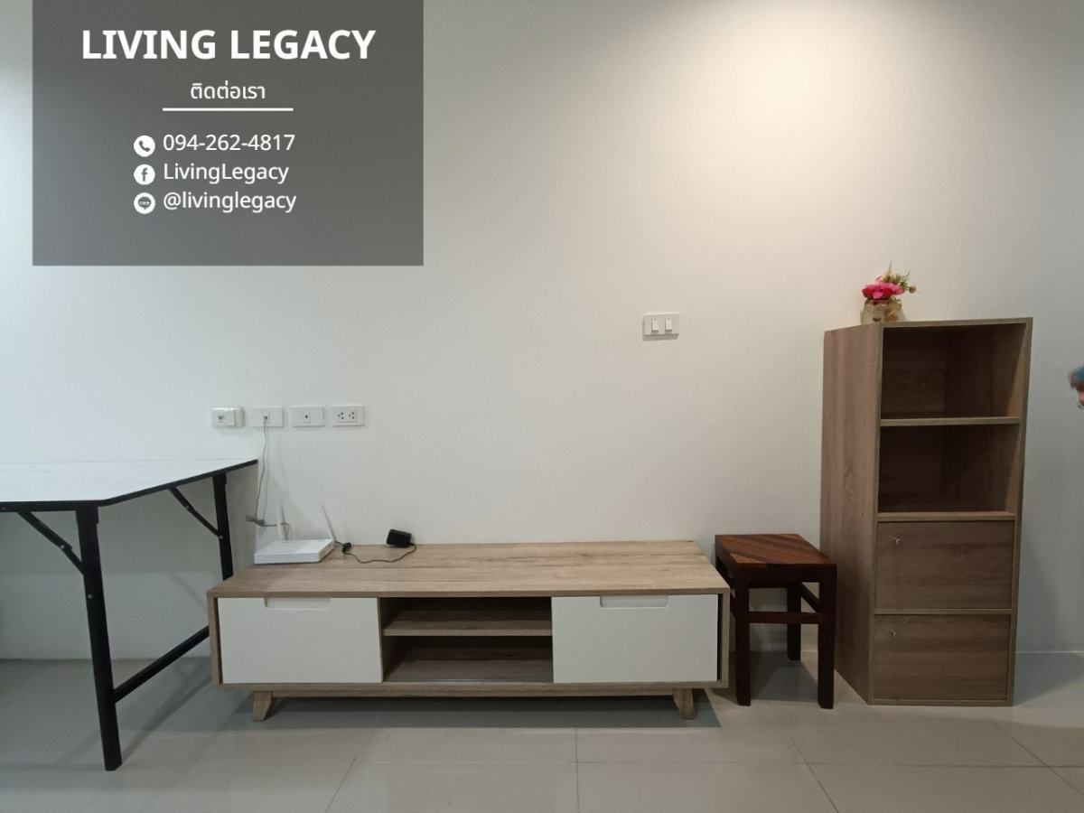รูป SJUEJW เช่าด่วน คอนโด Asakan Place Srinakarindra | 1 นอน 22.83 ตร.ม. ชั้น 11 | 7,500 บ./ด. | LINE: @livinglegacy - รูปที่ 4/10