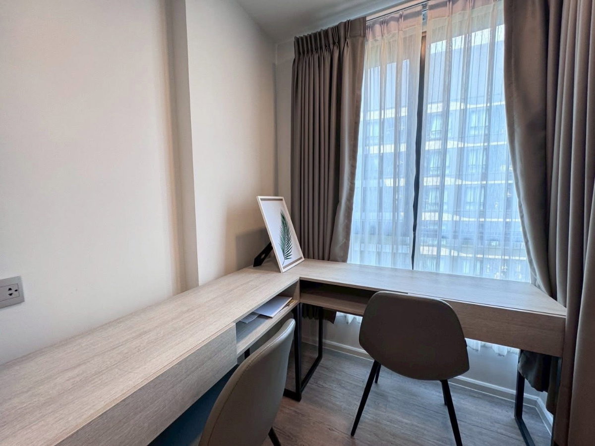 รูป 🏙️ 𝗞𝗔𝗩𝗘 𝗔𝗩𝗔 ✨ | ตึก D ชั้น 6 | ห้องใหญ่ 𝟮𝟵 ตร.ม. | เฟอร์นิเจอร์ครบ 🛋️ | เครื่องซักผ้าในห้อง | ติด ม.ธรรมศาสตร์ รังสิต 🎓 - รูปที่ 2/8