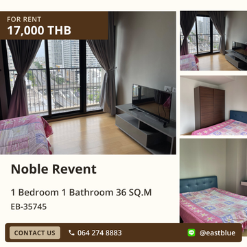 เช่าคอนโด Noble Revent 🏙️ ใจกลางราชเทวี ใกล้ BTS พญาไท