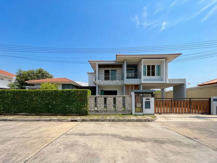รูป ขายบ้านเดี่ยวหลังริม บุราสิริ ท่าข้าม - พระราม 2 - รูปที่ 1/28