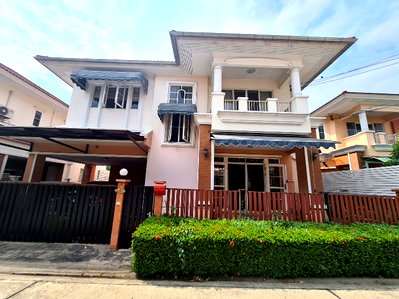 บ้านเดี่ยว อาคารทรู ทาวเวอร์ 2 : ต้องการขายบ้านเดี่ยวซอยพัฒนาการ 44 หมู่บ้านนาราวัลย์