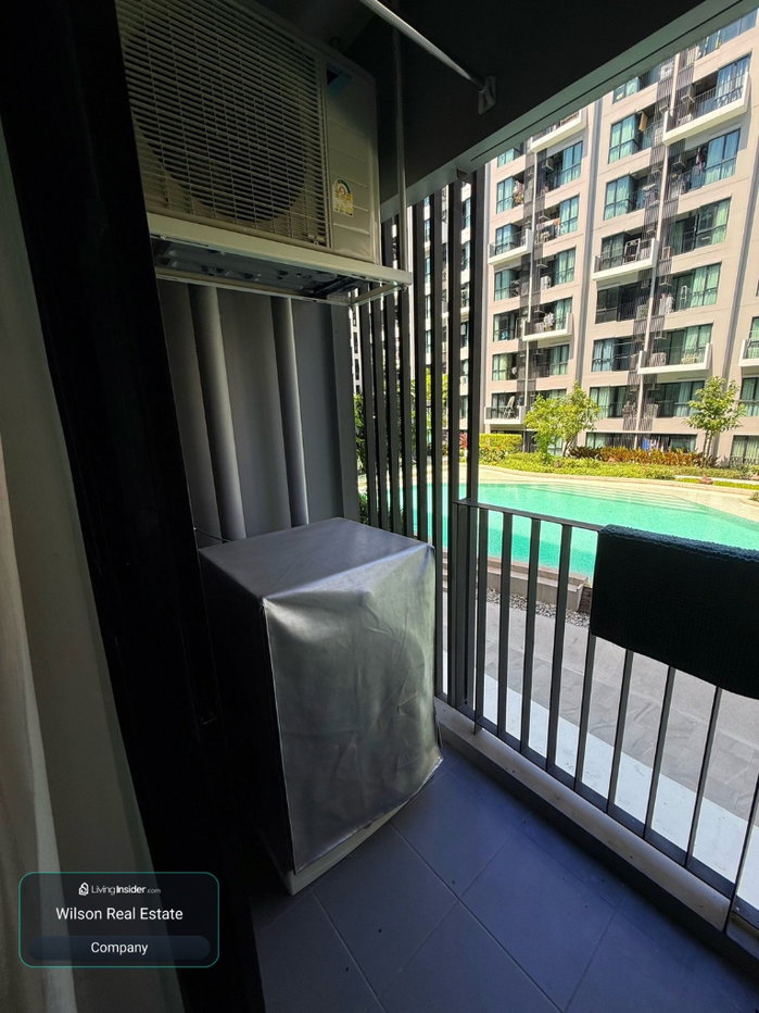 รูป 🏙️ 𝗞𝗔𝗩𝗘 𝗧𝗢𝗪𝗡 𝗦𝗛𝗜𝗙𝗧 ✨ | ตึก A ชั้น 2 | วิวสระว่ายน้ำ 🌊 | ขนาด 𝟮𝟴 ตร.ม. | 𝗙𝘂𝗹𝗹𝘆 𝗙𝘂𝗿𝗻𝗶𝘀𝗵𝗲𝗱 | ว่างพร้อมเข้าอยู่ 🔑 - รูปที่ 12/25
