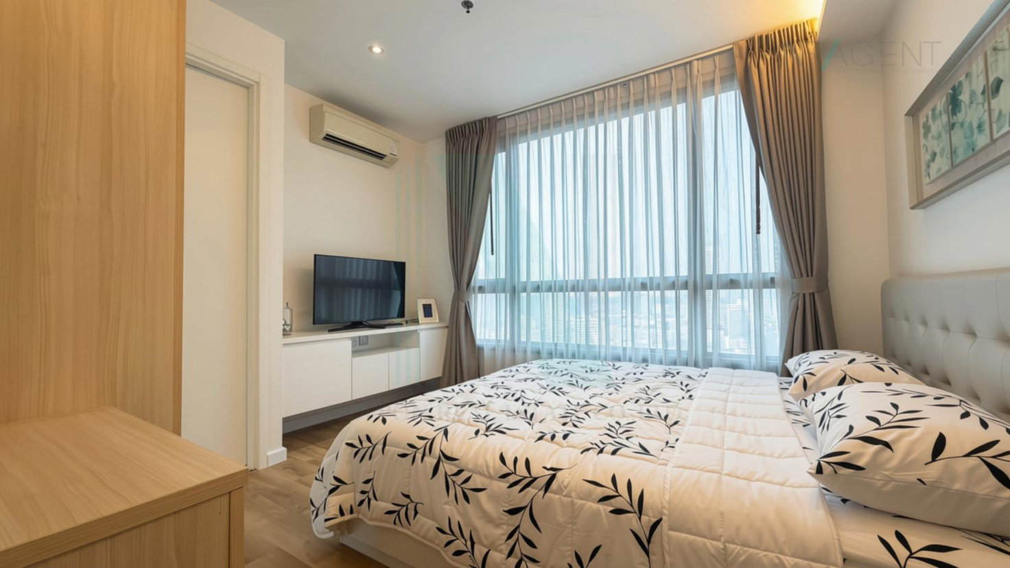 picture ðĐ For Rent Condo H SUKHUMVIT 43 Building 1, Floor 28,2 bed room, Room size 60 sqm - 2/8