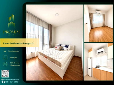 Houses for rent Mega Bangna : OP02232 - Pleno Sukhumvit-Bangna 3 : MegaBangna 