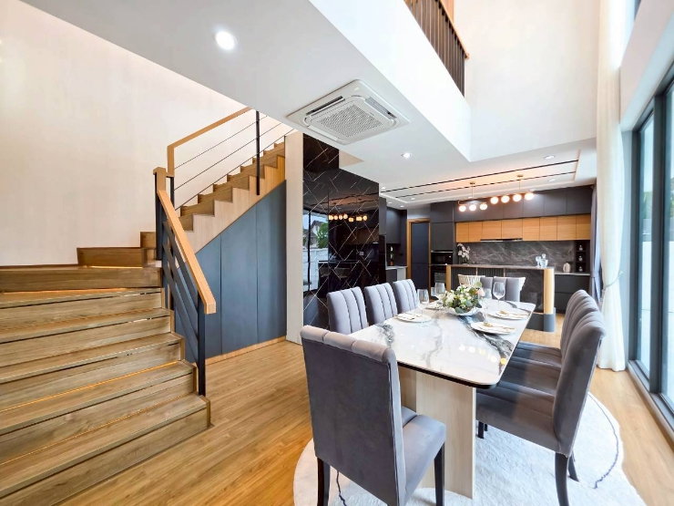 รูป ขายบ้านเดี่ยวสร้างใหม่ สไตล์โมเดิร์น ทรอปิคอล พัทยา - รูปที่ 12/66