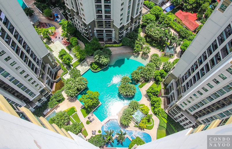 รูป ให้เช่า เบลล์แกรนด์ พระราม9 (3นอน ตึกA) วิวสระ Belle Grand Rama9 - รูปที่ 15/26