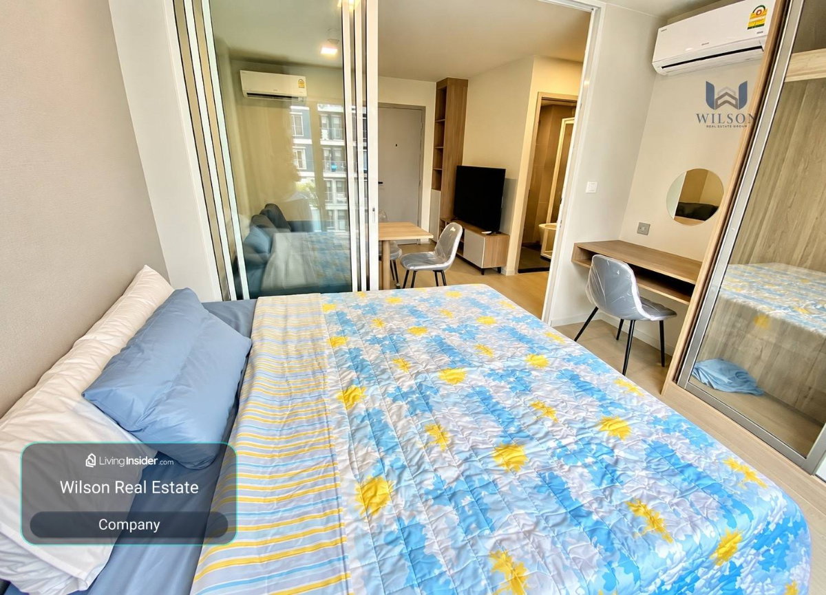รูป 🏝️ 𝗞𝗔𝗩𝗘 𝗧𝗢𝗪𝗡 𝗜𝗦𝗟𝗔𝗡𝗗 ✨ | 𝗖𝗢𝗥𝗡𝗘𝗥 𝗨𝗡𝗜𝗧 | ตึก C ชั้น 5 | วิวสระว่ายน้ำ 🌊 | ครัวแยก 🍳 | ขนาด 𝟮𝟵 ตร.ม. - รูปที่ 7/18