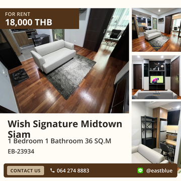 Wish Signature Midtown Siam: Luxury Condo for Rent! 🔑