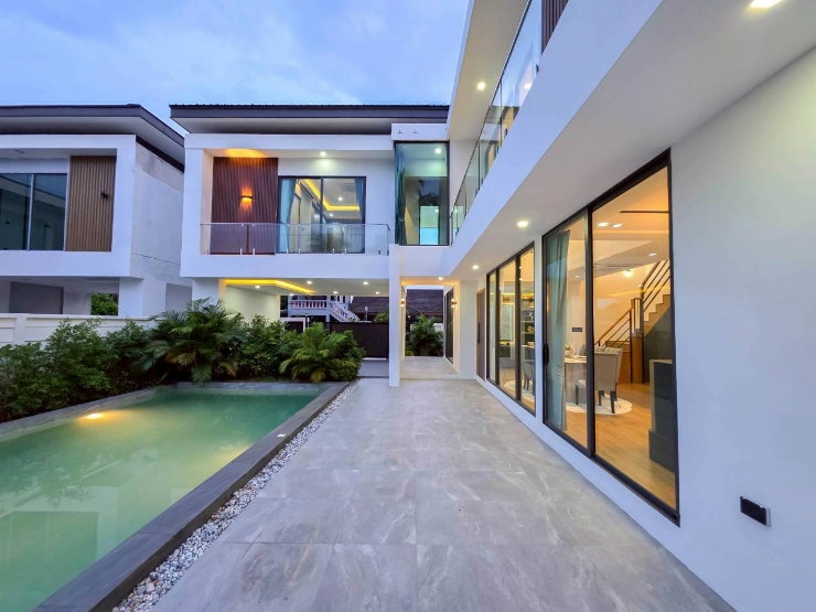 รูป ขายบ้านเดี่ยวสร้างใหม่ สไตล์โมเดิร์น ทรอปิคอล พัทยา - รูปที่ 3/66