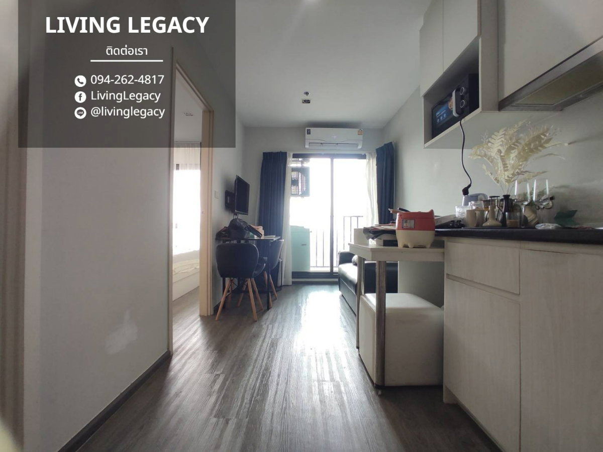 รูป SJSPIL เช่าด่วน คอนโด Rich Park @ Triple Station 29 ตร.ม. ชั้น 32 | 1 นอน 1 น้ำ | 11,000 บาท/เดือน LINE: @livinglegacy - รูปที่ 10/10
