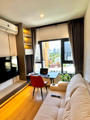 คอนโดให้เช่า : R1352/ให้เช่า ไลฟ์ พระราม 4 - อโศก คอนโดใหม่ห้องสวย ชั้น 14 วิวสวนเบญจกิติ ใกล้ MRT ศูนย์การประชุมแห่งชาติสิริกิติ์ ราคา 27,500 บาท/เดือน