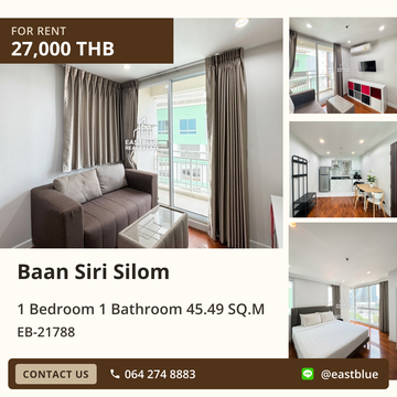 Rent Baan Siri Silom 🏡✨ Your Urban Oasis Awaits!