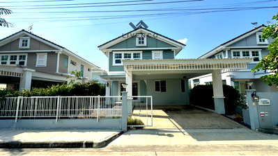 บ้านเดี่ยว นนทบุรี : ขายบ้านเดี่ยว (วิวสวน) Villaggio ปิ่นเกล้า ศาลายา