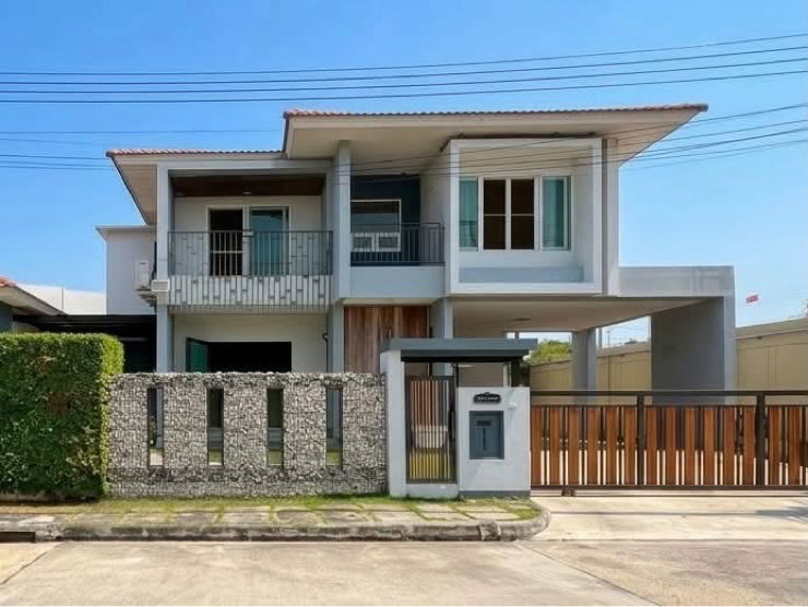 รูป ขายบ้านเดี่ยวหลังริม บุราสิริ ท่าข้าม - พระราม 2 - รูปที่ 6/28