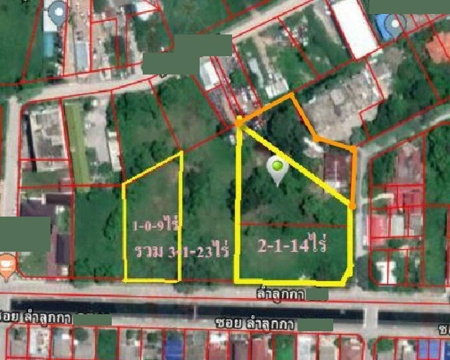 รูป 261023kuychiown ให้เช่า ที่ดิน ให้เช่าที่ดิน 2 ไร่ 1 งาน 14 ตร.วา.ย่านลำลูกกา เป็นทำเลที่เหมาะสำหรับการลงทุนในอนาคต สะดวกสบายในการเดินทาง - รูปที่ 5/8