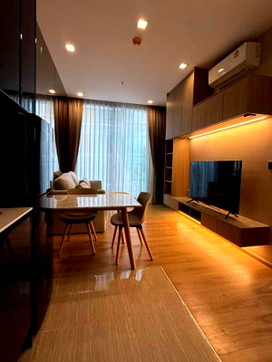 คอนโดให้เช่า : ให้เช่าคอนโด โนเบิล อราวน์ อารีย์ อาคาร 1 ชั้น 12 1 BED PLUS ขนาด 44 ตรม ใกล้ BTS อารีย์