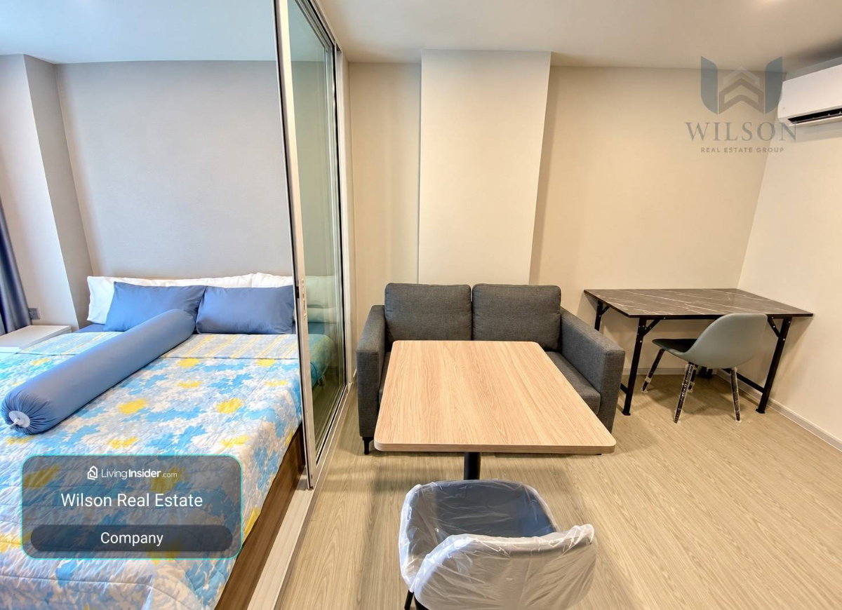 รูป 🏝️ 𝗞𝗔𝗩𝗘 𝗧𝗢𝗪𝗡 𝗜𝗦𝗟𝗔𝗡𝗗 ✨ | 𝗖𝗢𝗥𝗡𝗘𝗥 𝗨𝗡𝗜𝗧 | ตึก C ชั้น 5 | วิวสระว่ายน้ำ 🌊 | ครัวแยก 🍳 | ขนาด 𝟮𝟵 ตร.ม. - รูปที่ 12/18