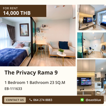 The Privacy Rama 9 Condo for Rent – Prime Location! ✨