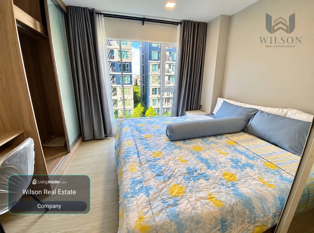 🏝️ 𝗞𝗔𝗩𝗘 𝗧𝗢𝗪𝗡 𝗜𝗦𝗟𝗔𝗡𝗗 ✨ | 𝗖𝗢𝗥𝗡𝗘𝗥 𝗨𝗡𝗜𝗧 | ตึก C ชั้น 5 | วิวสระว่ายน้ำ 🌊 | ครัวแยก 🍳 | ขนาด 𝟮𝟵 ตร.ม. 