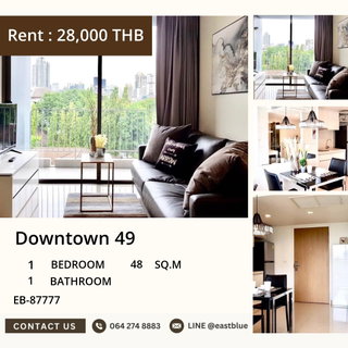 รูปภาพ Downtown 49 Condo for Rent near BTS Phrom Phong! 🌟 Ready to Move In
