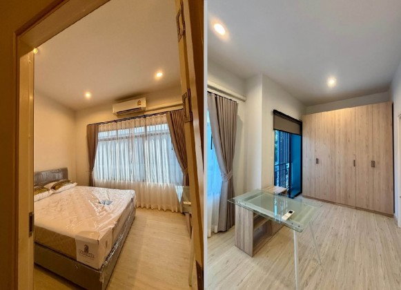 รูป ให้เช่าทาวโฮม 2 ชั้น โครงการ สตอรี่ อ่อนนุช วงแหวน / ใกล้ Mega Bangna และ Gemmopolis / เฟอร์นิเจอร์ครบ / อยู่อาศัย หรือ Home Office จดบริษัทได้ - รูปที่ 10/14