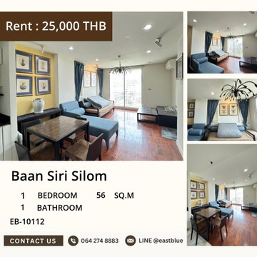 For Rent: Baan Siri Silom Condo near BTS Surasak 🏡