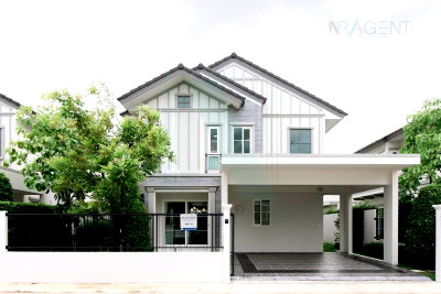 เช่าบ้านเดี่ยว สมุทรปราการ : ให้เช่าบ้านเดี่ยว 2 ชั้น วิลลาจจิโอ 3 ศรีนครินทร์ - บางนา 3 ห้องนอน 3 ห้องน้ำ