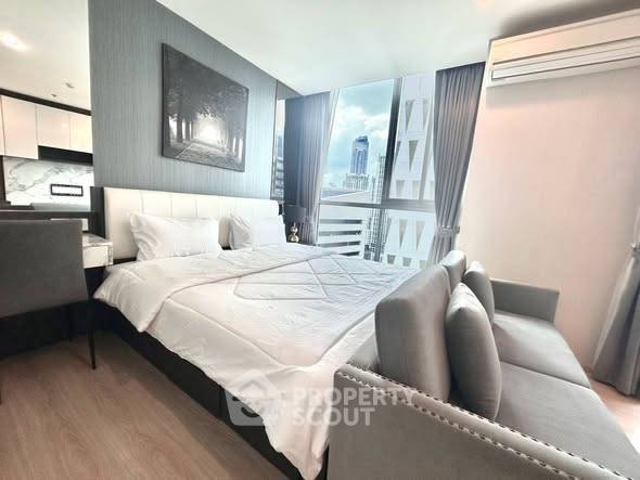 รูป 2 ห้องนอน ชั้น 25 Noble Revolve Ratchada ห่าง MRT ศูนย์วัฒนธรรมฯ 200 ม. (ID 3450140) - รูปที่ 3/3