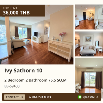 🌴 Luxury Oasis at Ivy Sathorn 10 | 2 Bed 2 Bath 🏢