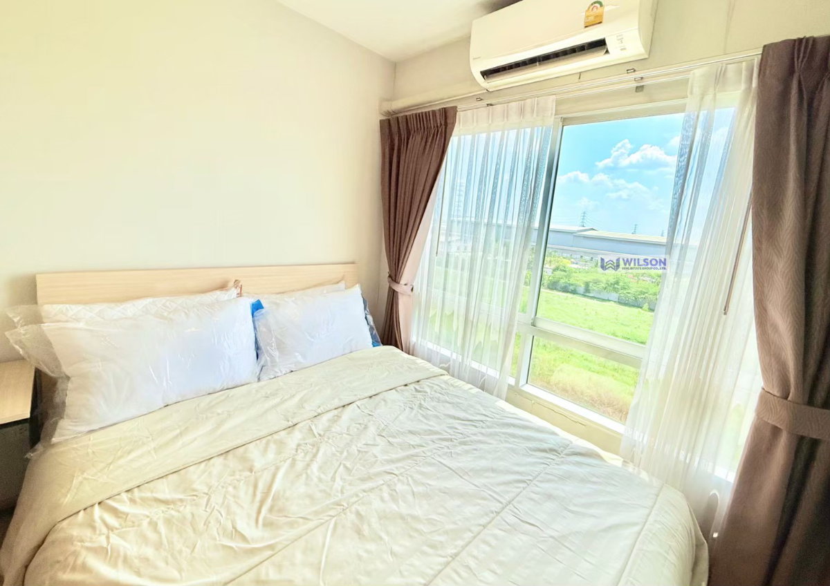 รูป 🏙️ 𝗣𝗟𝗨𝗠 𝗔𝗟𝗜𝗩𝗘 𝟭 ✨ | ตึก C ชั้น 7 | วิวทุ่ง 🌿 | ขนาด 𝟮𝟳 ตร.ม. | แอร์ 𝟮 เครื่อง ❄️ | ครัวกั้นกระจก | ใกล้ ม.กรุงเทพ รังสิต - รูปที่ 5/15