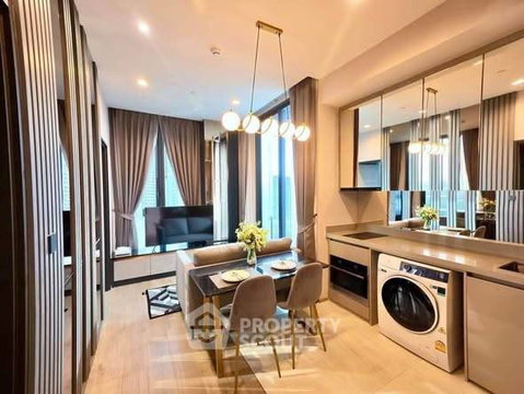 26th-Floor 2-BR At The Crest Park Residences, 60m To MRT Phahon Yothin (ID 3448249)