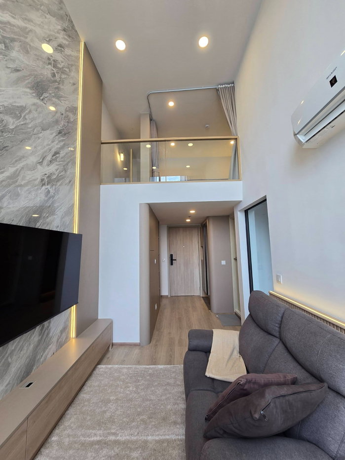 รูป R1360/ ไลฟ์ พระราม 4 - อโศก ห้องดูเพล็กซ์ (Duplex) เพดานสูง ชั้น 34 พื้นที่รวม 41 ตร.ม. ครัวแยก วิวเมืองทิศเหนือ ใกล้ MRT ศูนย์สิริกิติ์ - รูปที่ 5/31