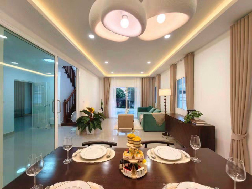 รูป เปิดจองบ้านเดี่ยว ภัสสร 12 ธัญบุรี–คลองสาม รีโนเวทไหม่ทั้งหลัง ถนนเลียบคลองสาม อำเภอคลองหลวง จังหวัดปทุมธานี - รูปที่ 2/12