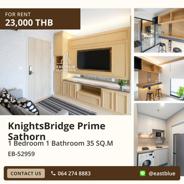 Rent luxurious condo KnightsBridge Prime Sathorn near BTS Chong Nonsi 🏙️✨