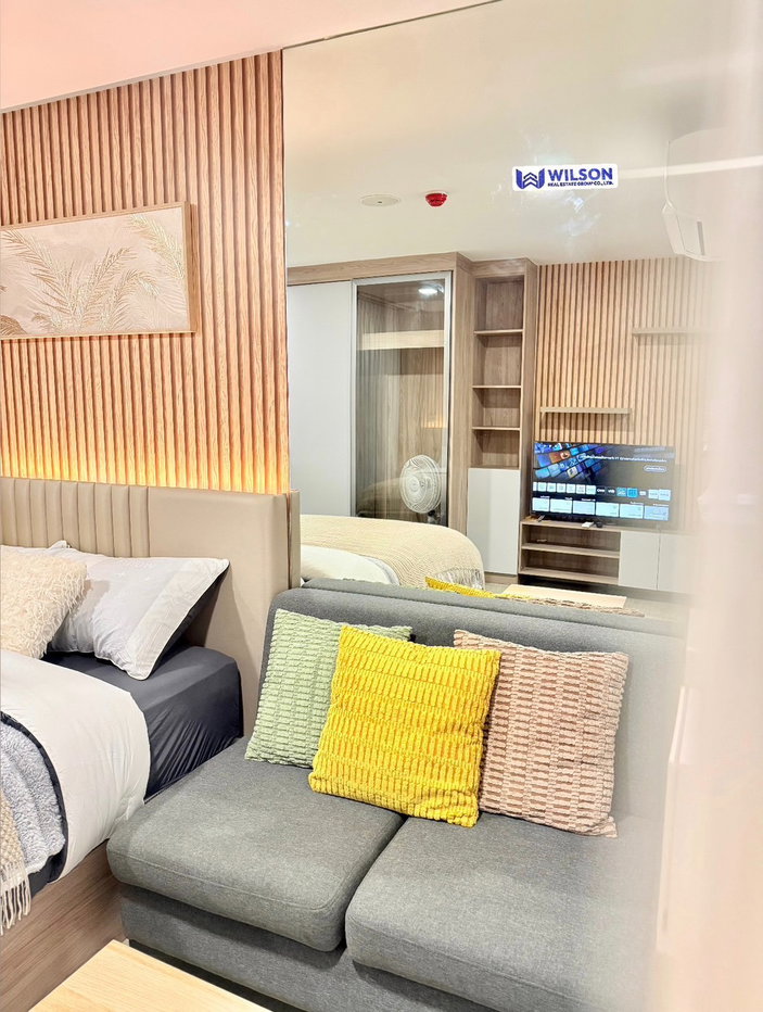รูป 🏙️ 𝗞𝗔𝗩𝗘 𝗧𝗢𝗪𝗡 𝗜𝗦𝗟𝗔𝗡𝗗 ✨ | ตึก A ชั้น 3 | ขนาด 𝟮𝟰 ตร.ม. | Smart TV 𝟱𝟱 นิ้ว 📺 | ค่าเช่าเพียง 𝟭𝟮,𝟬𝟬𝟬 บาท/เดือน‼️ - รูปที่ 7/16