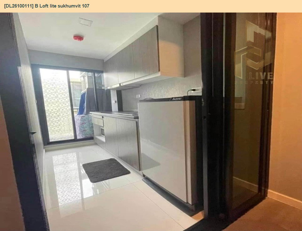 รูป DL26100111 ให้เช่าคอนโด บี ลอฟท์ ไลท์ สุขุมวิท 107 (B Loft lite sukhumvit 107) ใกล้ BTS แบริ่ง พร้อมเข้าอยู่ โทรด่วน 0638692663 LineID @952jdxxk - รูปที่ 3/6