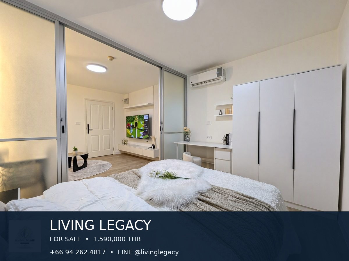 picture For Sale: Dcondo Onnut–Rama 9, 1 Bedroom, 29 sq.m., Building A, Floor 1 - 6/9