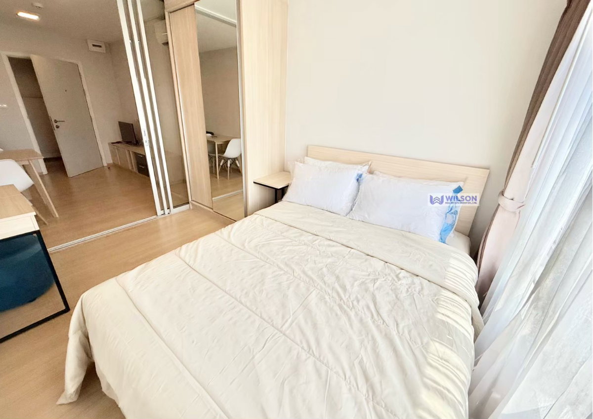 รูป 🏙️ 𝗣𝗟𝗨𝗠 𝗔𝗟𝗜𝗩𝗘 𝟭 ✨ | ตึก C ชั้น 7 | วิวทุ่ง 🌿 | ขนาด 𝟮𝟳 ตร.ม. | แอร์ 𝟮 เครื่อง ❄️ | ครัวกั้นกระจก | ใกล้ ม.กรุงเทพ รังสิต - รูปที่ 6/15