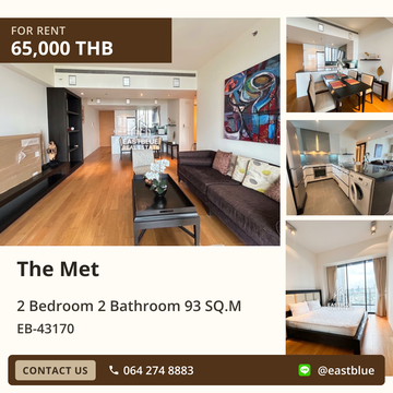ให้เช่าคอนโด The Met 🏙️ ทำเลดี สาทร ใกล้ BTS ช่องนนทรี!