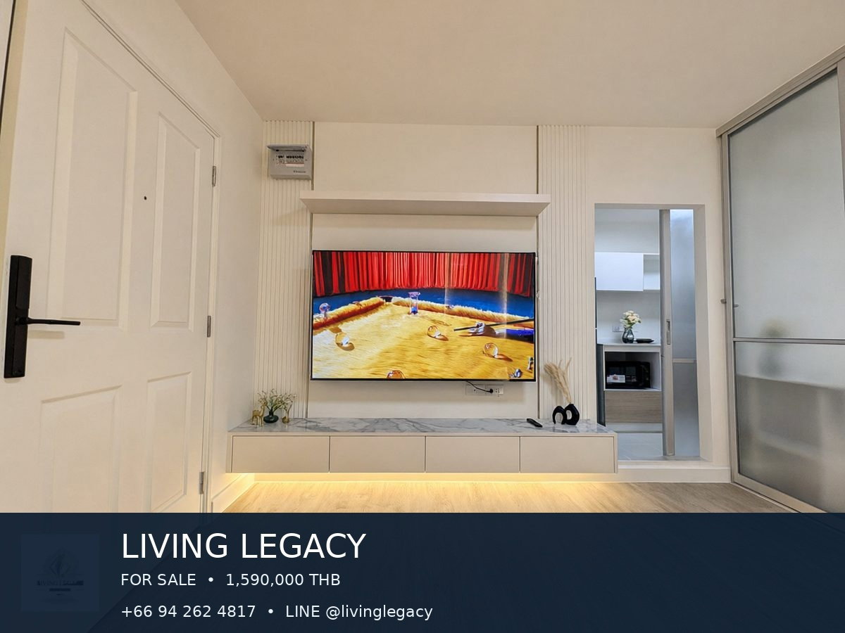 picture For Sale: Dcondo Onnut–Rama 9, 1 Bedroom, 29 sq.m., Building A, Floor 1 - 9/9