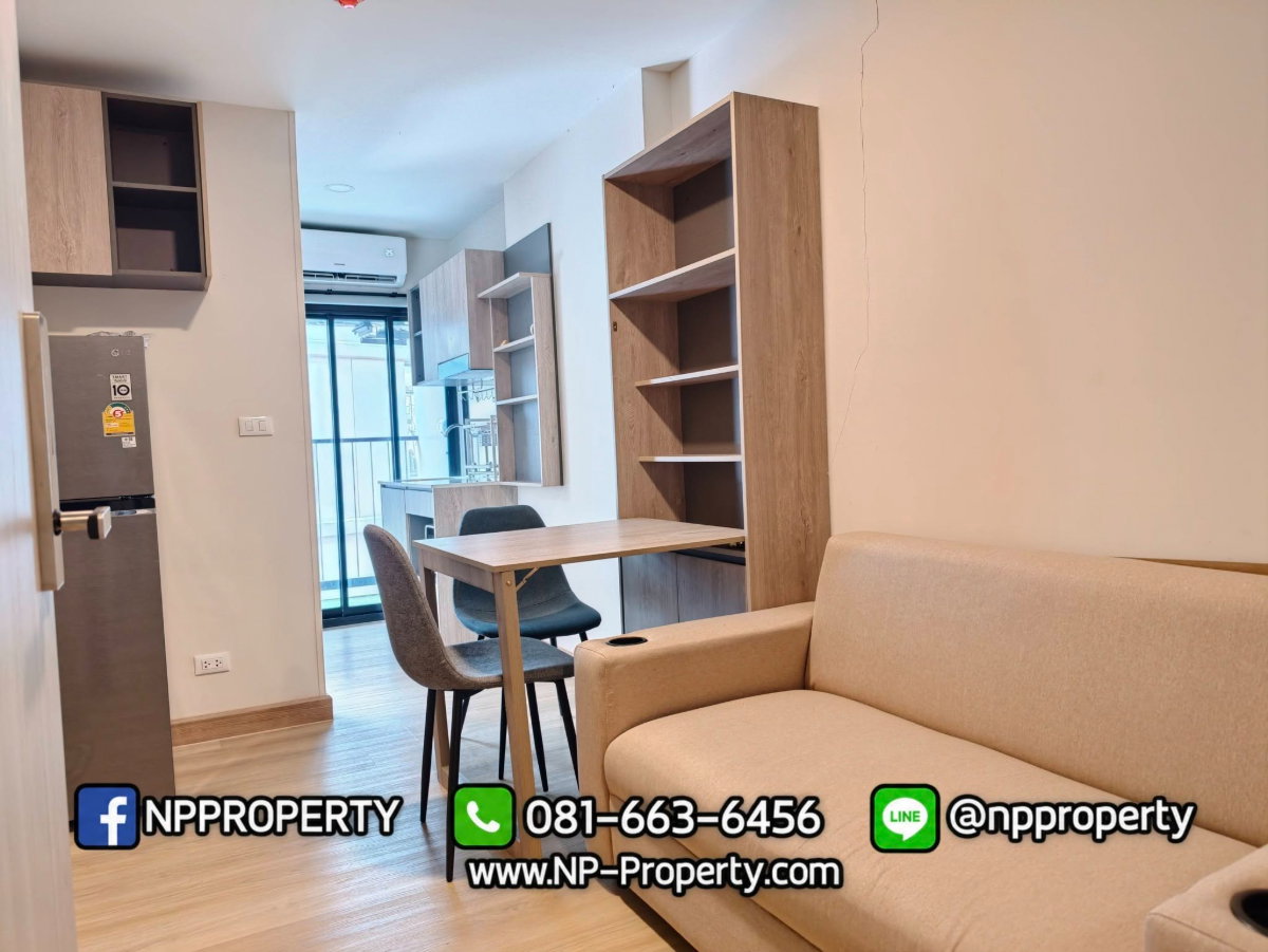 รูป 💥ให้เช่า The Indeed Condo Prime Amata 💥 เพียง 6,500 บาท/เดือน‼️  ห้องสวย ชั้น 3 ตึก A - รูปที่ 8/14
