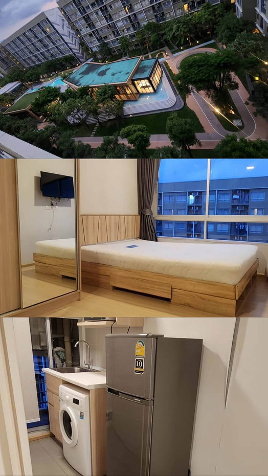 รูป 🏙️ ขาย 𝗣𝗟𝗨𝗠 𝗖𝗢𝗡𝗗𝗢 𝗥𝗔𝗡𝗚𝗦𝗜𝗧 𝗔𝗟𝗜𝗩𝗘 𝟭 ✨ | ตึก A ชั้น 7 | วิวสระว่ายน้ำ 🌊 | ขนาด 𝟮𝟳 ตร.ม. | ใกล้ ม.กรุงเทพ รังสิต 🎓 - รูปที่ 1/7