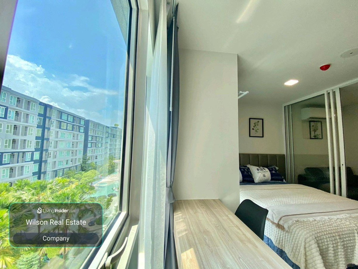 รูป 🏝️🌊 𝗞𝗔𝗩𝗘 𝗧𝗢𝗪𝗡 𝗜𝗦𝗟𝗔𝗡𝗗 ✨ | ตึก F ชั้น 5 | วิวสระว่ายน้ำ 🌊 | ขนาด 𝟮𝟱 ตร.ม. | ใกล้ ม.กรุงเทพ รังสิต 🎓 - รูปที่ 16/19