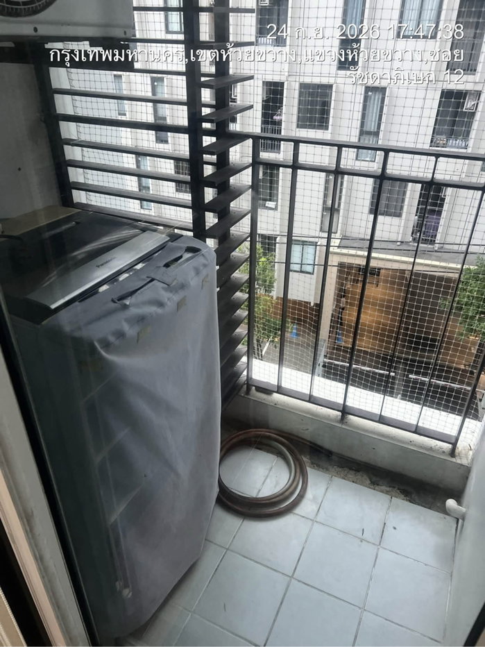 รูป 🔶 ⭐️ ให้เช่า Diamond Ratchada City Plus | 1 ห้องนอน 34 ตร.ม.🔶AS-01026🔶 - รูปที่ 7/9