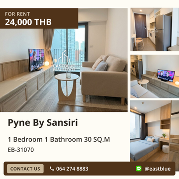 For Rent: Pyne By Sansiri Luxury 1-Bedroom Condo in Ratchathewi 🏙️