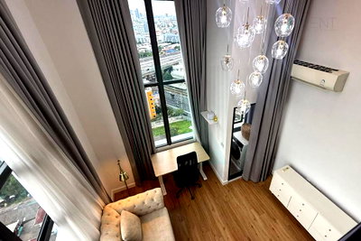 คอนโดให้เช่า : ให้เช่าคอนโด ไซมิส สุขุมวิท 48 อาคาร 1 ชั้น 14 Duplex ขนาด 35 ตรม ใกล้ บิ๊กซี เอ็กซ์ตร้า อ่อนนุช