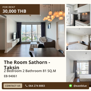 รูปภาพ เช่าคอนโด The Room Sathorn - Taksin 🏙️ 2 นอน 2 น้ำ พร้อมสิ่งอำนวยความสะดวก!