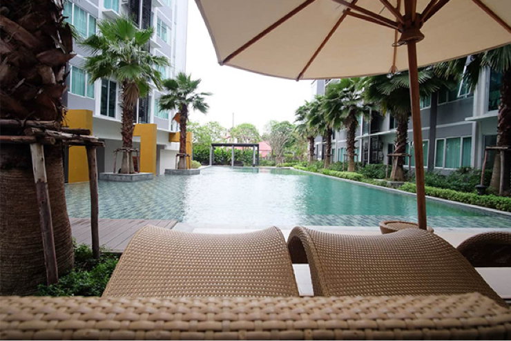 picture Sammakorn S9 Condo, fully equipped with appliances—ready for move-in by the end of this October. - 8/8